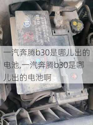 一汽奔腾b30是哪儿出的电池,一汽奔腾b30是哪儿出的电池啊