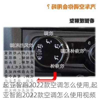 起亚智跑2022款空调怎么使用,起亚智跑2022款空调怎么使用视频