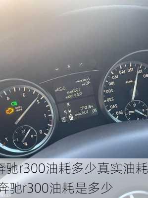 奔驰r300油耗多少真实油耗,奔驰r300油耗是多少