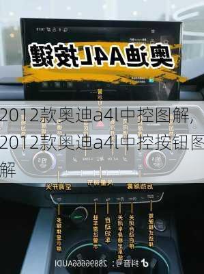 2012款奥迪a4l中控图解,2012款奥迪a4l中控按钮图解