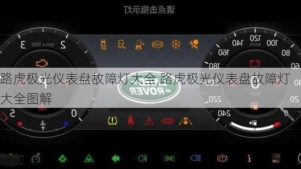 路虎极光仪表盘故障灯大全,路虎极光仪表盘故障灯大全图解