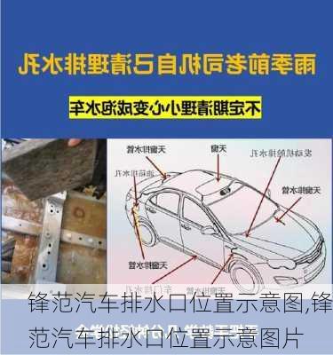 锋范汽车排水口位置示意图,锋范汽车排水口位置示意图片