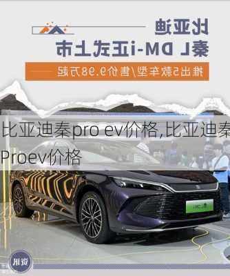 比亚迪秦pro ev价格,比亚迪秦Proev价格