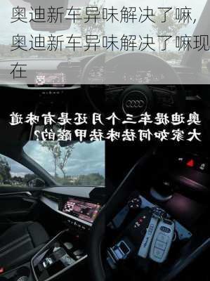 奥迪新车异味解决了嘛,奥迪新车异味解决了嘛现在