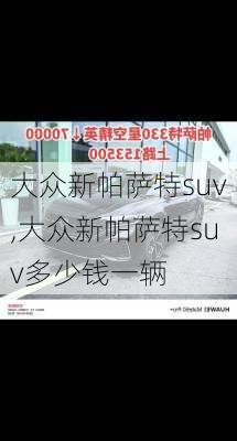 大众新帕萨特suv,大众新帕萨特suv多少钱一辆