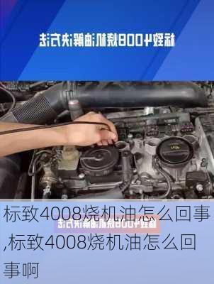 标致4008烧机油怎么回事,标致4008烧机油怎么回事啊