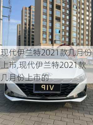 现代伊兰特2021款几月份上市,现代伊兰特2021款几月份上市的