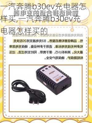 一汽奔腾b30ev充电器怎样买,一汽奔腾b30ev充电器怎样买的