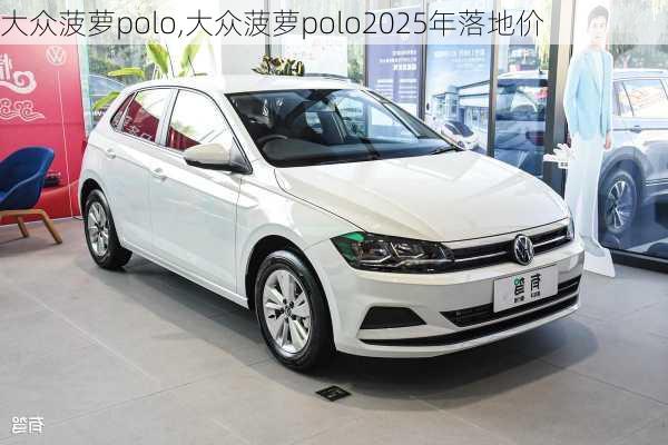 大众菠萝polo,大众菠萝polo2025年落地价