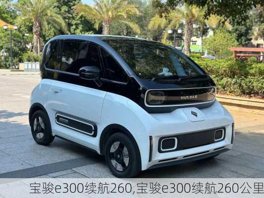 宝骏e300续航260,宝骏e300续航260公里