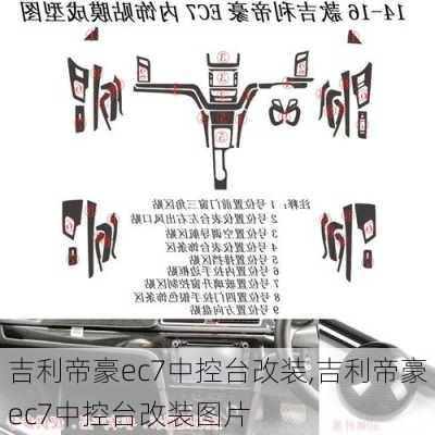 吉利帝豪ec7中控台改装,吉利帝豪ec7中控台改装图片
