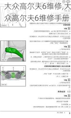 大众高尔夫6维修,大众高尔夫6维修手册