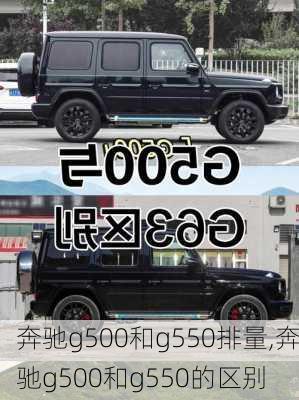 奔驰g500和g550排量,奔驰g500和g550的区别