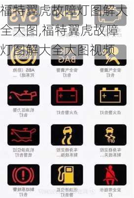 福特翼虎故障灯图解大全大图,福特翼虎故障灯图解大全大图视频