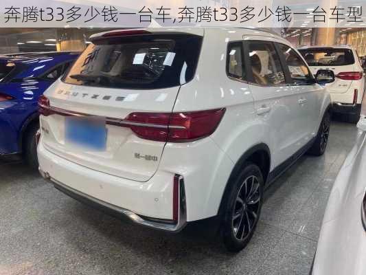 奔腾t33多少钱一台车,奔腾t33多少钱一台车型