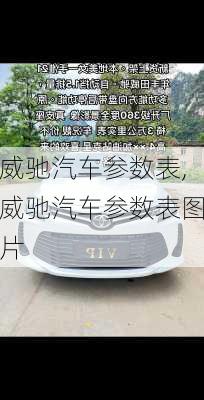 威驰汽车参数表,威驰汽车参数表图片