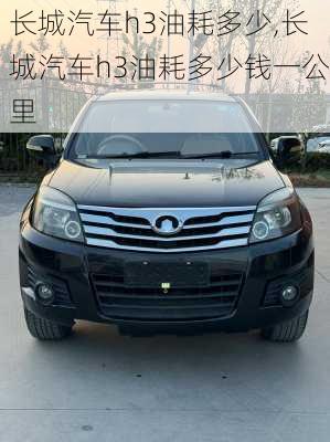 长城汽车h3油耗多少,长城汽车h3油耗多少钱一公里