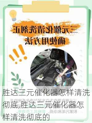 胜达三元催化器怎样清洗彻底,胜达三元催化器怎样清洗彻底的