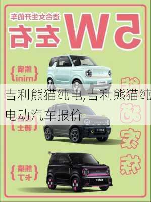吉利熊猫纯电,吉利熊猫纯电动汽车报价