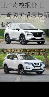 日产奇竣报价,日产奇骏价格表最新报价