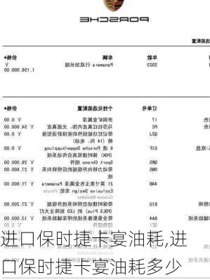 进口保时捷卡宴油耗,进口保时捷卡宴油耗多少