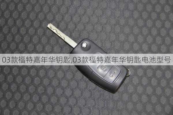 03款福特嘉年华钥匙,03款福特嘉年华钥匙电池型号