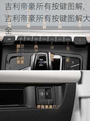 吉利帝豪所有按键图解,吉利帝豪所有按键图解大全