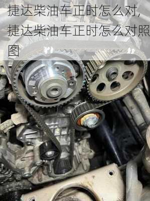 捷达柴油车正时怎么对,捷达柴油车正时怎么对照图