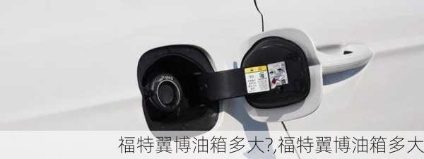 福特翼博油箱多大?,福特翼博油箱多大