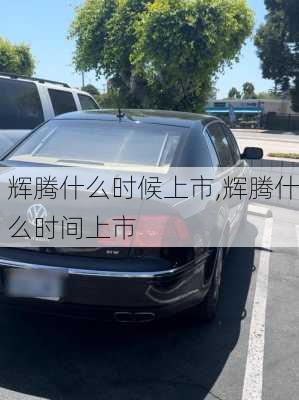 辉腾什么时候上市,辉腾什么时间上市