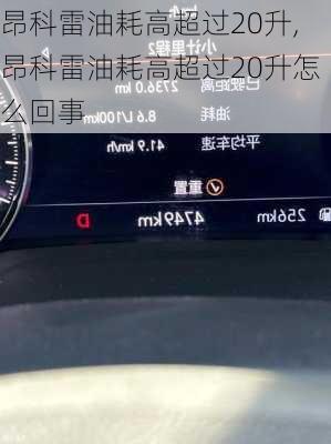 昂科雷油耗高超过20升,昂科雷油耗高超过20升怎么回事