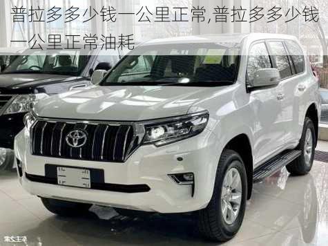 普拉多多少钱一公里正常,普拉多多少钱一公里正常油耗