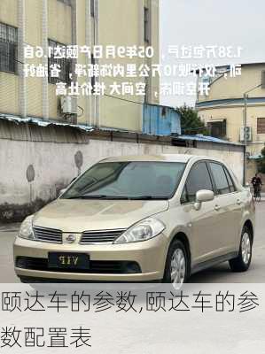 颐达车的参数,颐达车的参数配置表