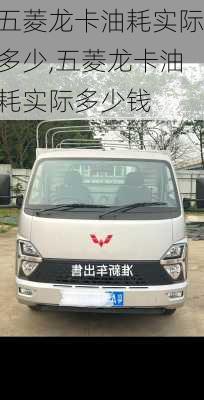 五菱龙卡油耗实际多少,五菱龙卡油耗实际多少钱