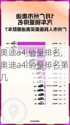 奥迪a4l销量排名,奥迪a4l销量排名第几