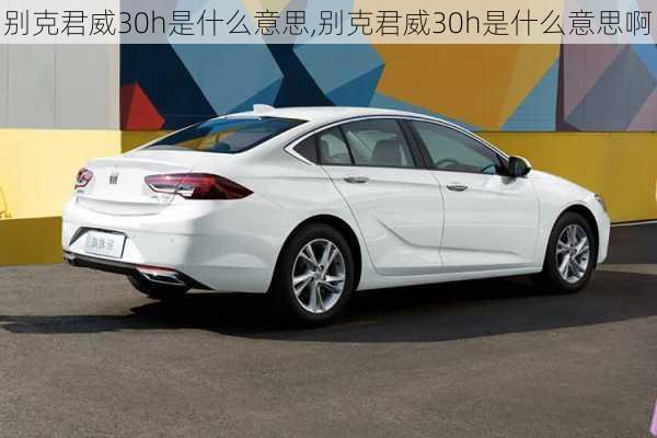 别克君威30h是什么意思,别克君威30h是什么意思啊