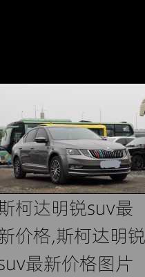 斯柯达明锐suv最新价格,斯柯达明锐suv最新价格图片