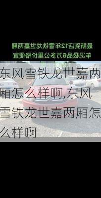 东风雪铁龙世嘉两厢怎么样啊,东风雪铁龙世嘉两厢怎么样啊