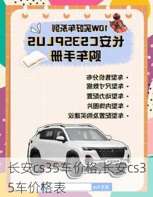 长安cs35车价格,长安cs35车价格表