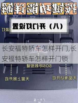 长安福特轿车怎样开门,长安福特轿车怎样开门锁