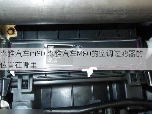 森雅汽车m80,森雅汽车M80的空调过滤器的位置在哪里