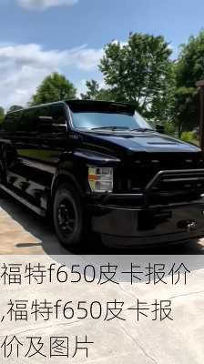 福特f650皮卡报价,福特f650皮卡报价及图片