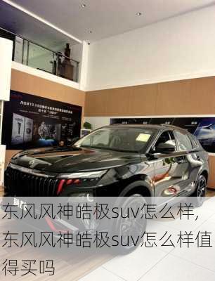 东风风神皓极suv怎么样,东风风神皓极suv怎么样值得买吗