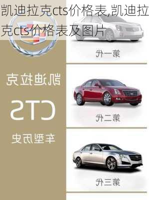 凯迪拉克cts价格表,凯迪拉克cts价格表及图片