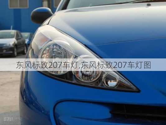 东风标致207车灯,东风标致207车灯图