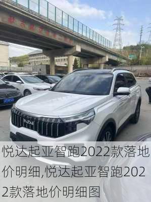 悦达起亚智跑2022款落地价明细,悦达起亚智跑2022款落地价明细图