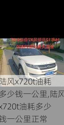 陆风x720t油耗多少钱一公里,陆风x720t油耗多少钱一公里正常