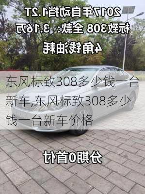 东风标致308多少钱一台新车,东风标致308多少钱一台新车价格