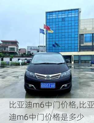 比亚迪m6中门价格,比亚迪m6中门价格是多少