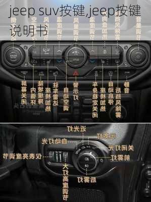 jeep suv按键,jeep按键说明书